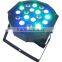 Hot Sale Pro DMX 512 18pcs 1W LED Par Light With RGBW 4in1 for Wedding