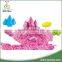 Intelligent diy sand toy summer toy with 500g color sand and molds