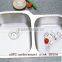 good supplier double bowl stainless steel Kitchen Sink