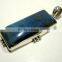 Labradorite Rectangle Cabochon Natural Gemstone Pendant, 925 Solid Sterling Silver Pendants, Designer Bezel Pendant