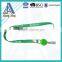 Manufacturer direct sale yoyo badge holder sublimation lanyard with plastic