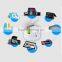 3in1 USB cable gift design can be hidden in the box