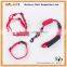 Custom Nylon Adjustable Buckle Dog Collar and Leash, Sell Well Dog Leash