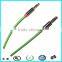 Colorful tpe jacket 3.5mm male aux connector stereo audio cable