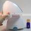 12v Mini Ultrasonic Anion Air Humidifier With Led Light