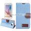 Jeans for Samsung S6 edge Wallet Case Cover PU Leather