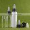 Tattoo Ink PET Bottle With Twist Cap clear Plastic bottles 1oz 2oz 4oz for e liquid