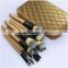 15pcs hotsale private label face cleaner makeup cosmetic brush set make up wholesale