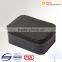 OEM china factory manufacturer patent leather cosmetic bag with mirror