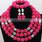 2016 Fashion jewelry display set for party/Beads jewelry set for ladies/New model jewelry set for Bride