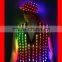 Programmable LED Tron Light Costumes And Dance Suits, Pixel Tron Costume