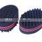 Double Barber Hair Brush Sponge For Dreads Locking Twist Coil Afro Curl Wave