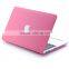 For MacBook New White Unibody Case quicksand pink Hard Cover (A1342) - BLACK
