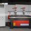 Double Z Double Head Wood Metal Stone CNC Carving Machine with Panasonic Servo Motor