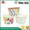 Wholesale Recycled PE Coated Custom Printed Ice Cream Paper Cups