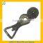 Antique finished metal bottle opener