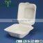 HL-66 6 Inch Bagasse Hamburger Box Clamshell