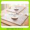 30*40cm Large Size Golden Crocodile Leatherette Restaurant Table Mat 16019