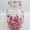 Big Capacity Glass Storage Jar With Glass Lid, Glass Hermetic Clip Jar, Glass Cookie Jar