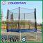 8FT Kids Toys Jump Bed Trampoline With Enclosure