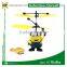 Promotional flying minion aircraft mini airplane toy