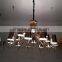 Handmade Hanging Crystal Chain Chandelier Light