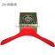 High End Red Velvet With Logo Women Skirt Plastic Hanger