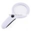 BIJIA 9588 Led working light handheld reading magnifying glass/magnifier with led light
