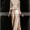 Custom Made High Quality Floor Length Two Piece Evening Dress Europe America new fashion dress Two Piece Evening Dress