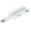 Portable Slim-shape High-Speed 4 port usb 3.0 hub with plastic casing for PC Mac Linux High Performance Interface