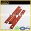 red finished butterfly hinge for wooden door