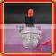 glass skull bottle with child proof dropper