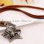 New product Vintage leather accessories leather necklace