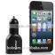 Compact design 3 ports car charger for your ipad/ iphone with Intelligent Charging IC UCA-3U