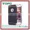 Factory Price 3 in 1 luxury detachable spraying frosted rose gold armor hard pc case for iphone 6 6s plus