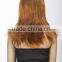 Golden Blonde Color Syntheitc Long Hair Lace Wig, Gradient Wigs