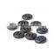 4 Holes Black Wooden Buttons