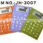 8 Digit Foldable Pocket Calculator Silicone Solar Calculator With Custom Logo