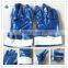 BSSAFETY Fully dipped 10' 11' blue nitrile gloves for hard work oil resistant cut resistant work gloves