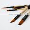 (New) 523 Fine Watercolor Nylon Artist Brush Set 6-pcs