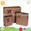  China cheap custom logo printed brown kraft paper bags for gift