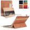 Leather Case Cover With Bluetooth Wireless Keyboard With Tablet Cover Case