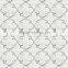 White carrara handmade marble mosaic water jet mosaic tile for wall