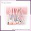 Naked foundation 8pcs facial makeup brush for girls