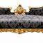 Baroque different fabrics style sofa