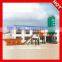 HZS50 ready mix concrete production mixing plant for exporting