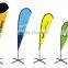 Free Design Custom Outdoor Fiberglass Feather Flag Pole
