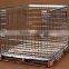 folded metal pallet cage