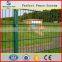 strong tension double wire mesh fence twin horizontal wire fence supplier