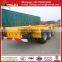 2017 40ft 3 Axle Retractable skeletal Container Semi trailers for Sale